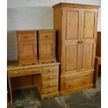 Pine wardrobe,