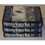 3 volumes of Second World War books