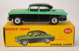 Dinky 165 Humber Hawk with windows,