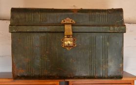 Tin trunk