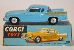 Corgi 211 Studebaker 'Golden Hawk' with box