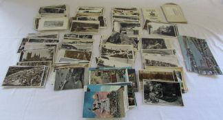 Collection of topographical postcards