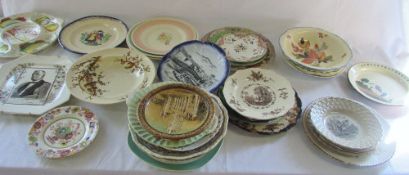 Selection of plates inc Suzie Cooper,