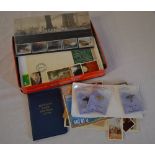 Various stamps, presentation packs,