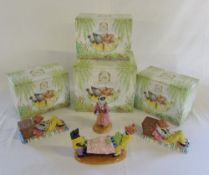 Royal Doulton 'Wind in the Willows' figures