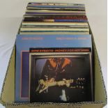 Approx 50 LPs from the 1980s inc Dire Straits, The Pretenders,