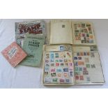 2 stamp albums and stamp books