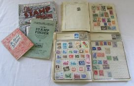 2 stamp albums and stamp books