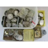 Quantity of Phenix pocket watch parts