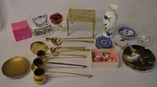 Various ceramics, collectors plates,