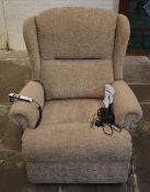 Royal Malvern lift & rise chair with bill of sale dated 17.5.