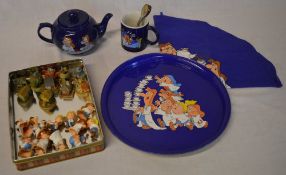 Tetley tea collection including figures,