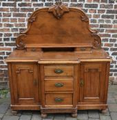 Victorian pine chiffonier