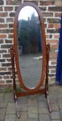 Modern cheval mirror