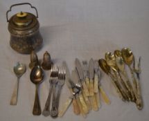 Various silver plate,