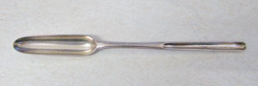 Silver marrow scoop London 1781 maker G Smith weight 1.