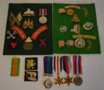 Military medal group, Pte D Howden 14938511 Lincs Regt,