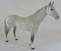 Large Beswick dapple grey horse (slight firing imperfection) H 30 cm L 36 cm