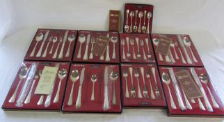 Oneida 'Patrician' community plate boxed cutlery