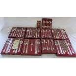 Oneida 'Patrician' community plate boxed cutlery