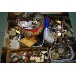 Quantity of wrist watches / pocket watches for parts/spares