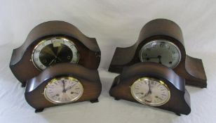 Assorted mantle clocks