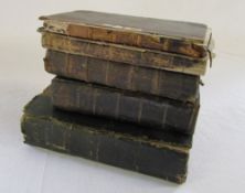 Assorted books - The History of Halifax 1789 John Watson,