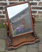 Victorian toilet mirror