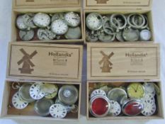 Quantity of Railway pocket watch parts inc Phenix