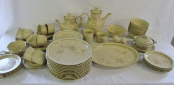 Various Denby ware 'Sandalwood' approx 54 pieces