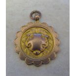 9ct gold fob weight 4.