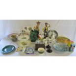 Selection of ceramics etc inc Dartmouth, Wedgwood,