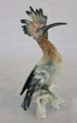Hoopoe bird figure by Karl Ens H 26 cm
