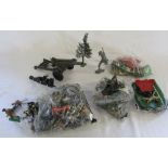 Various toy soldiers etc inc Herald and Lone Star & Meccano