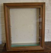 Small wall display cabinet