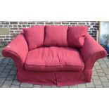 2 seater sofa with removable covers