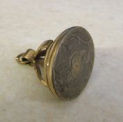 Tested as 9ct gold fob weight 6 g