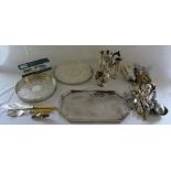 Various silver plate