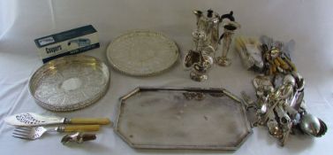 Various silver plate