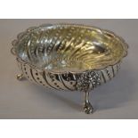 Victorian Henry Holland silver bowl with repousse style decoration, London 1877,