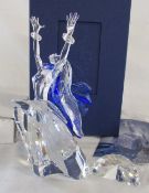 Swarovski 'Magic of Dance' Isadora figurine (boxed) together with Isadora plaque