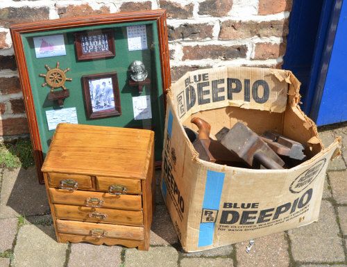 Miniature chest of drawers,