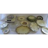 Assorted plates inc Wedgwood,