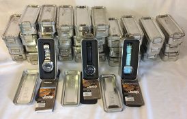 Ex-shop stock-approximately 40 boxed ladies & gents Jeep wrist watches
