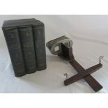 Stereoscope with 'Rome through the ages' cards