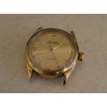 9ct gold Rolex Oyster Perpetual watch body,