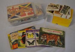 Various cigarette cards loose and in albums