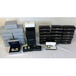 Ex-shop stock - approx 44 boxed sets of cufflinks & tie clips