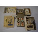 Various cigarette cards (loose and in albums) and other collectable cards