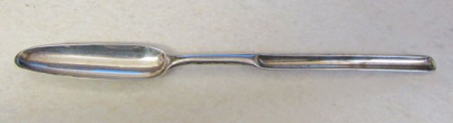 Silver marrow scoop London 1809 weight 1.
